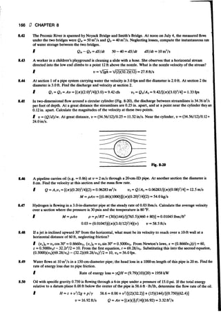 Fluid mechanics and hydraulics: SOLVED PROBLEMS