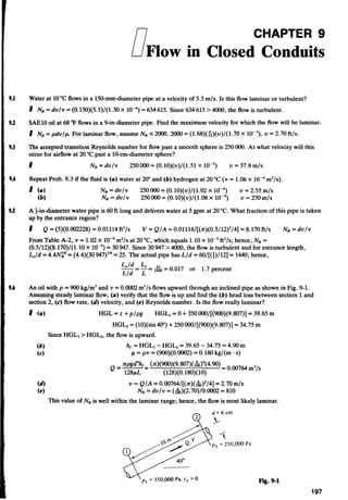 Fluid mechanics and hydraulics: SOLVED PROBLEMS