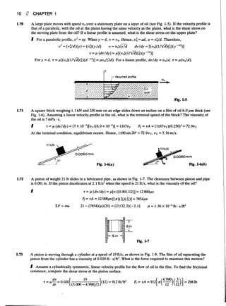 Fluid mechanics and hydraulics: SOLVED PROBLEMS