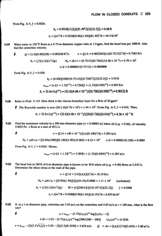 Fluid mechanics and hydraulics: SOLVED PROBLEMS