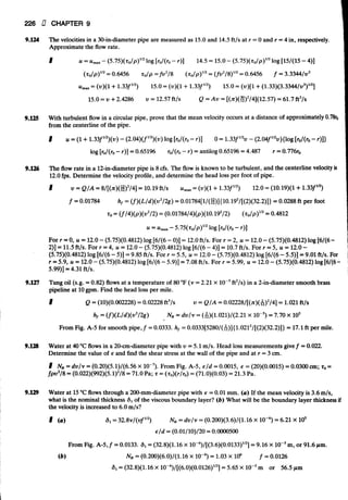 Fluid mechanics and hydraulics: SOLVED PROBLEMS
