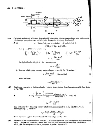 Fluid mechanics and hydraulics: SOLVED PROBLEMS