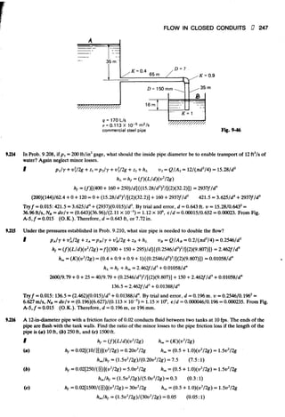 Fluid mechanics and hydraulics: SOLVED PROBLEMS