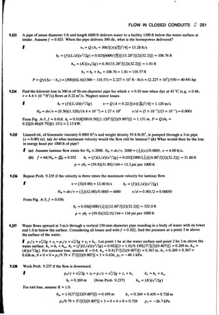 Fluid mechanics and hydraulics: SOLVED PROBLEMS
