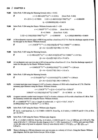 Fluid mechanics and hydraulics: SOLVED PROBLEMS
