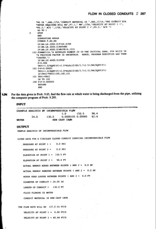 Fluid mechanics and hydraulics: SOLVED PROBLEMS