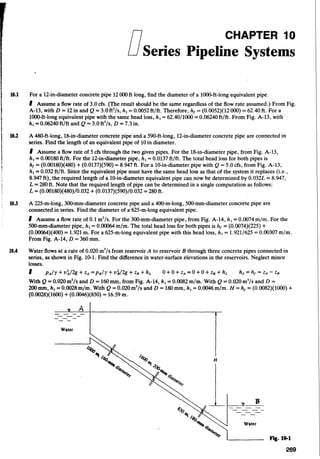 Fluid mechanics and hydraulics: SOLVED PROBLEMS