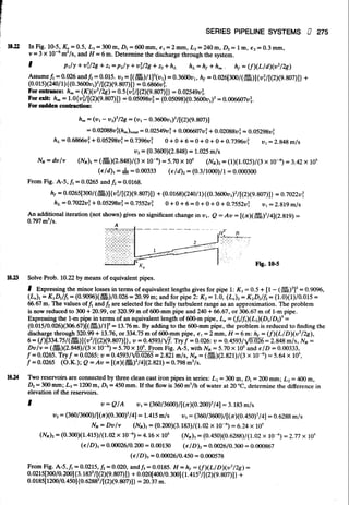Fluid mechanics and hydraulics: SOLVED PROBLEMS