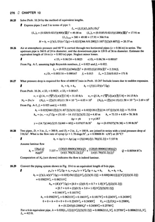 Fluid mechanics and hydraulics: SOLVED PROBLEMS