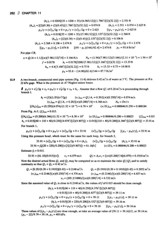 Fluid mechanics and hydraulics: SOLVED PROBLEMS