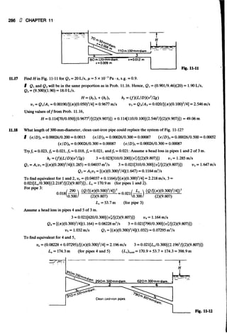 Fluid mechanics and hydraulics: SOLVED PROBLEMS