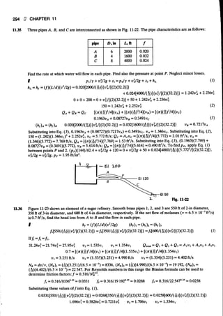 Fluid mechanics and hydraulics: SOLVED PROBLEMS