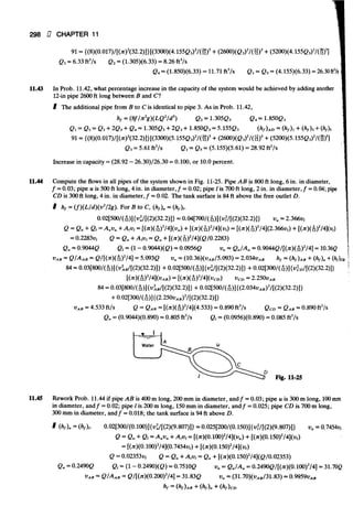 Fluid mechanics and hydraulics: SOLVED PROBLEMS