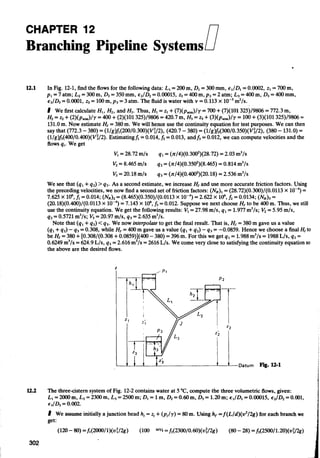 Fluid mechanics and hydraulics: SOLVED PROBLEMS