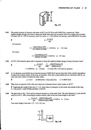 Fluid mechanics and hydraulics: SOLVED PROBLEMS