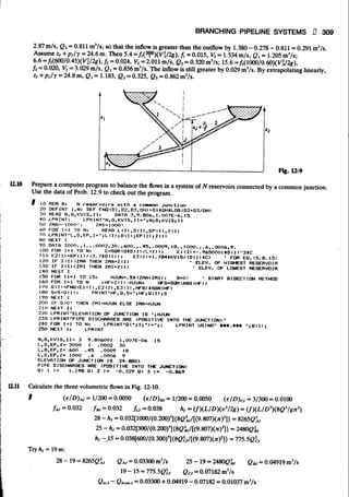 Fluid mechanics and hydraulics: SOLVED PROBLEMS