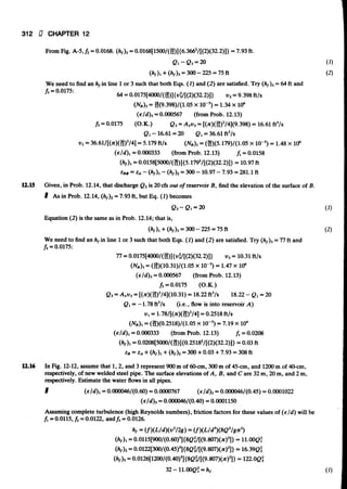 Fluid mechanics and hydraulics: SOLVED PROBLEMS