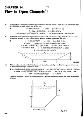Fluid mechanics and hydraulics: SOLVED PROBLEMS