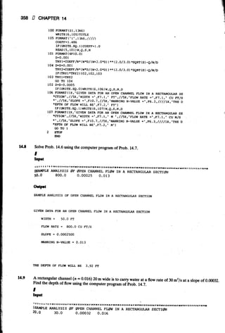 Fluid mechanics and hydraulics: SOLVED PROBLEMS