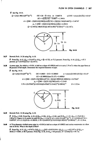 Fluid mechanics and hydraulics: SOLVED PROBLEMS
