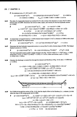 Fluid mechanics and hydraulics: SOLVED PROBLEMS