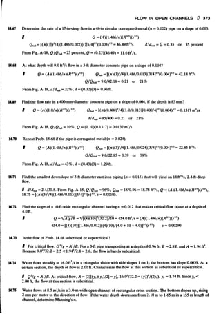 Fluid mechanics and hydraulics: SOLVED PROBLEMS