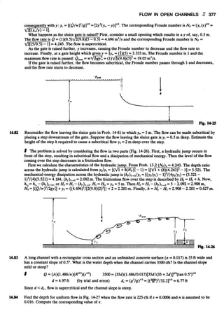 Fluid mechanics and hydraulics: SOLVED PROBLEMS