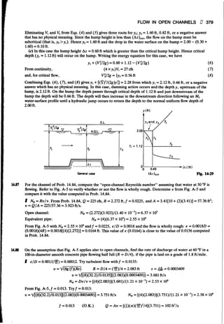 Fluid mechanics and hydraulics: SOLVED PROBLEMS