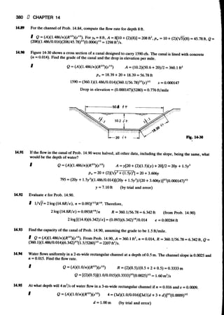 Fluid mechanics and hydraulics: SOLVED PROBLEMS