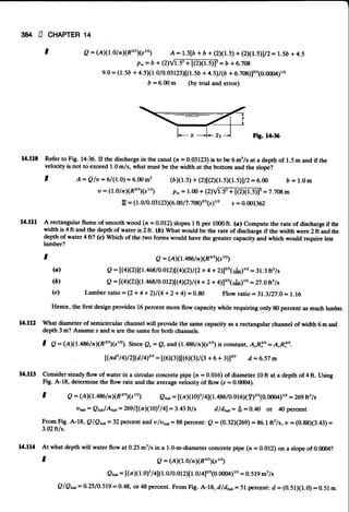 Fluid mechanics and hydraulics: SOLVED PROBLEMS