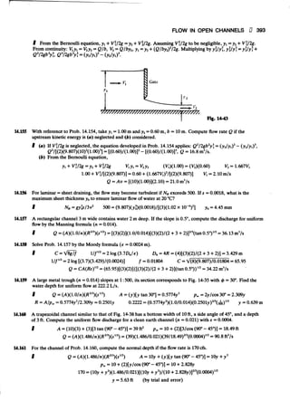 Fluid mechanics and hydraulics: SOLVED PROBLEMS