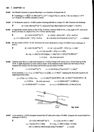 Fluid mechanics and hydraulics: SOLVED PROBLEMS