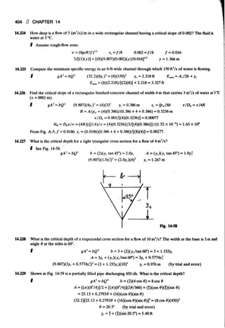 Fluid mechanics and hydraulics: SOLVED PROBLEMS