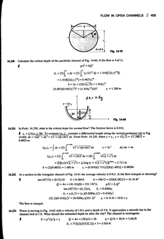 Fluid mechanics and hydraulics: SOLVED PROBLEMS
