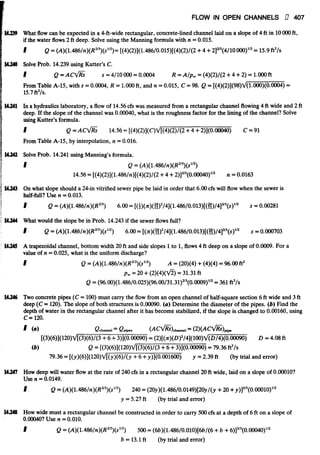 Fluid mechanics and hydraulics: SOLVED PROBLEMS