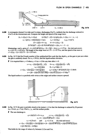 Fluid mechanics and hydraulics: SOLVED PROBLEMS
