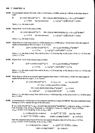 Fluid mechanics and hydraulics: SOLVED PROBLEMS