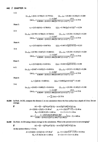 Fluid mechanics and hydraulics: SOLVED PROBLEMS