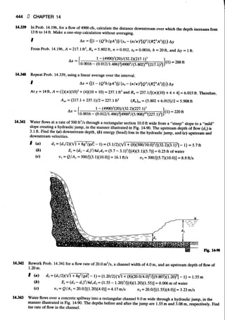 Fluid mechanics and hydraulics: SOLVED PROBLEMS