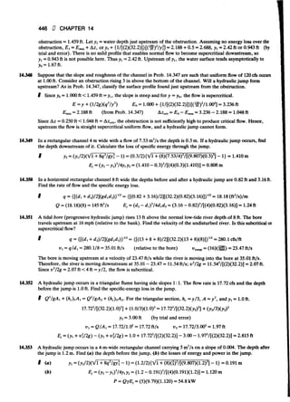 Fluid mechanics and hydraulics: SOLVED PROBLEMS
