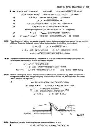 Fluid mechanics and hydraulics: SOLVED PROBLEMS