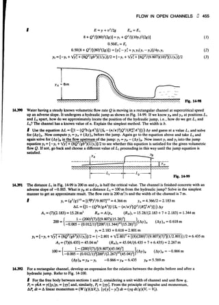 Fluid mechanics and hydraulics: SOLVED PROBLEMS