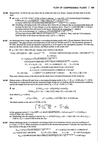 Fluid mechanics and hydraulics: SOLVED PROBLEMS