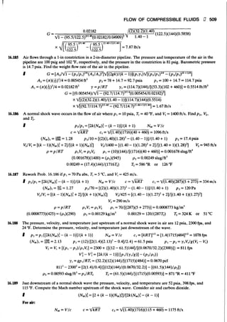 Fluid mechanics and hydraulics: SOLVED PROBLEMS