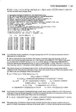 Fluid mechanics and hydraulics: SOLVED PROBLEMS