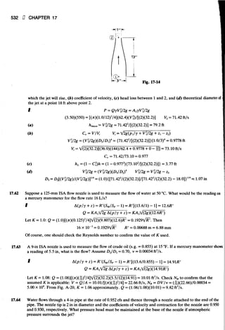 Fluid mechanics and hydraulics: SOLVED PROBLEMS