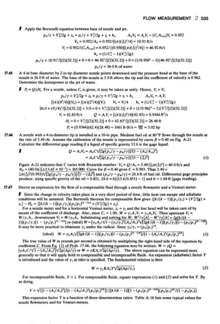 Fluid mechanics and hydraulics: SOLVED PROBLEMS