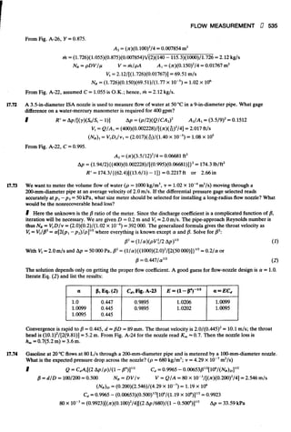 Fluid mechanics and hydraulics: SOLVED PROBLEMS