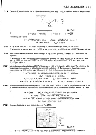 Fluid mechanics and hydraulics: SOLVED PROBLEMS