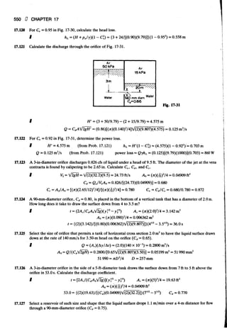 Fluid mechanics and hydraulics: SOLVED PROBLEMS